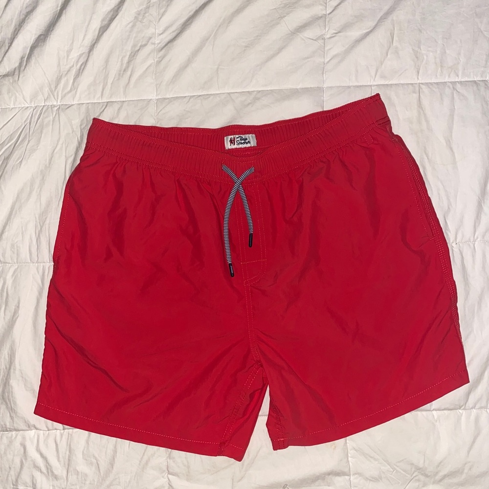 Men’s XL Red Reyn Spooner Swim Trunks - Swim Shorts - New Unworn